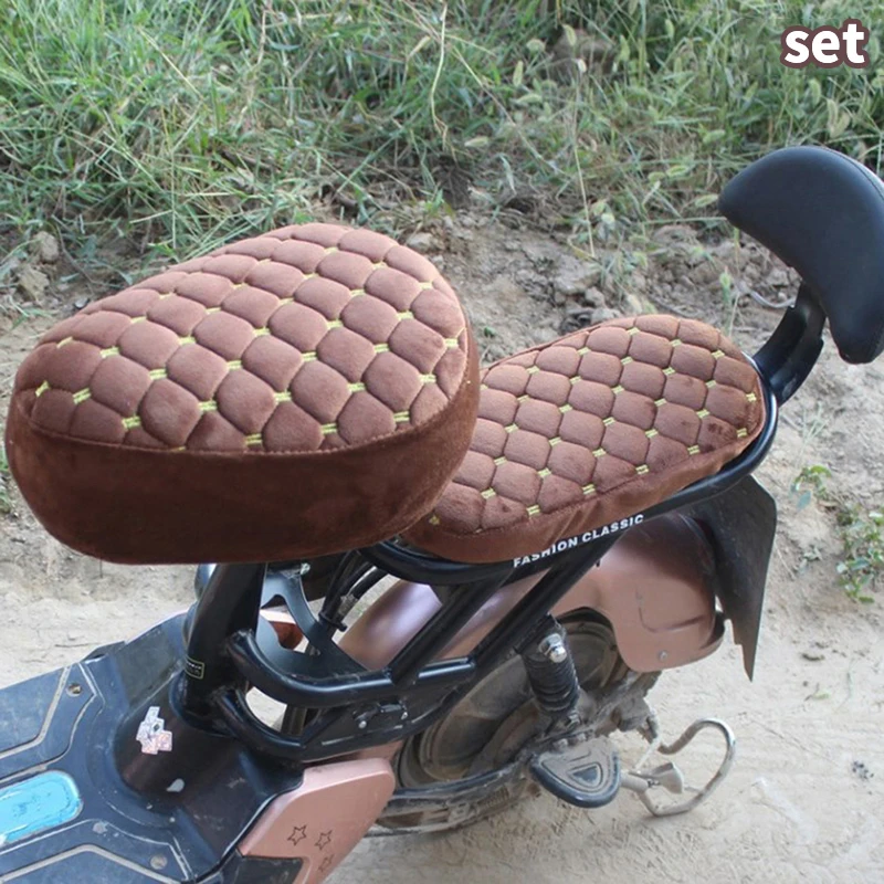 Universal Comfortable Thickened Seat Cover For Battery Bikes And Bicycles-New image 4