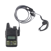 Mini UHF Walkie Talkie 400-470Mhz For Baofeng BF-T1 Portable Walkie Talkie EU Plug