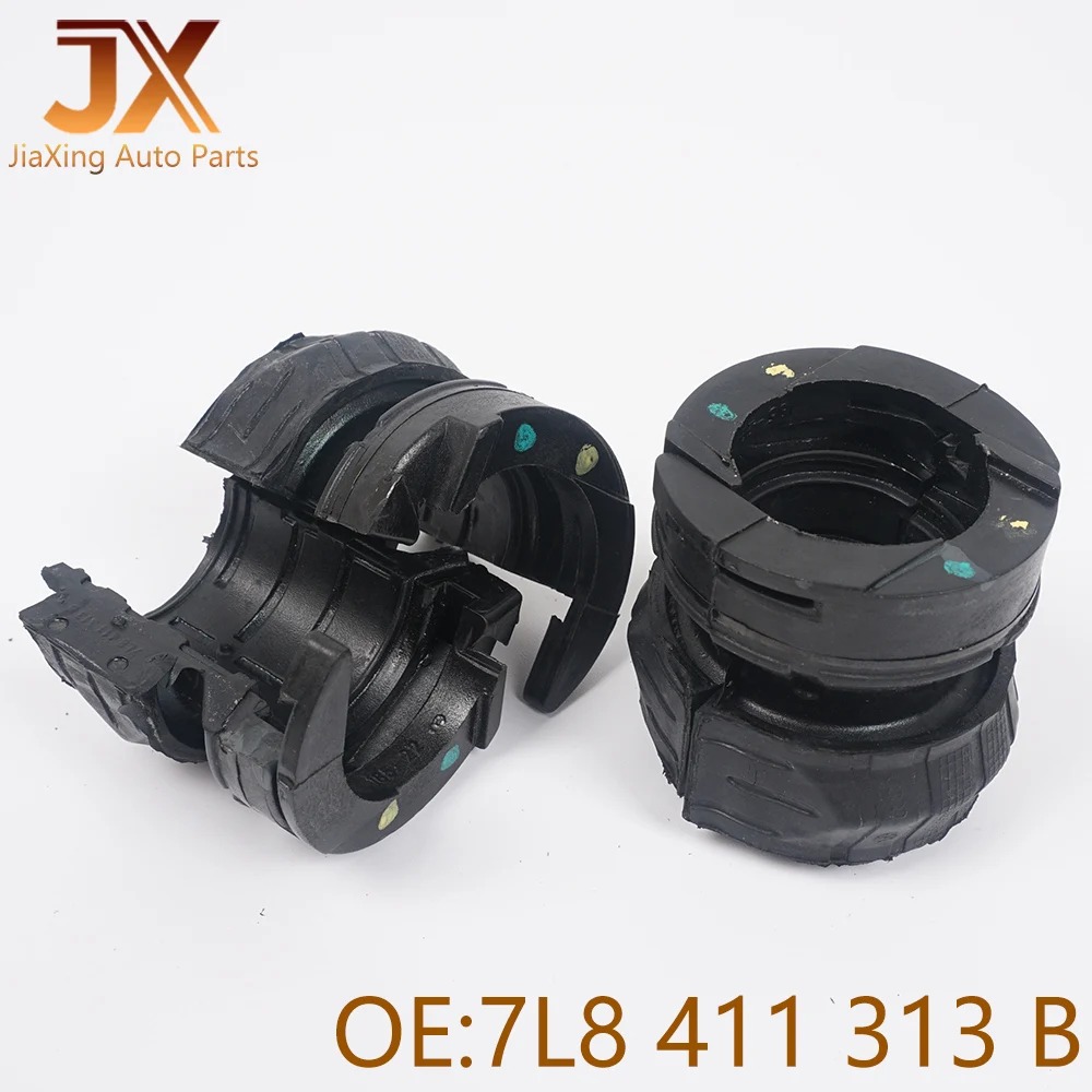 4Pcs OEM Front Stabilisator Anti-roll Bar Buchse Stabilisator Gummi Mantel Für Audi Q7 Für Audi Q7 VW Touareg Cayenne 7L8 411 313 B – Detail 1