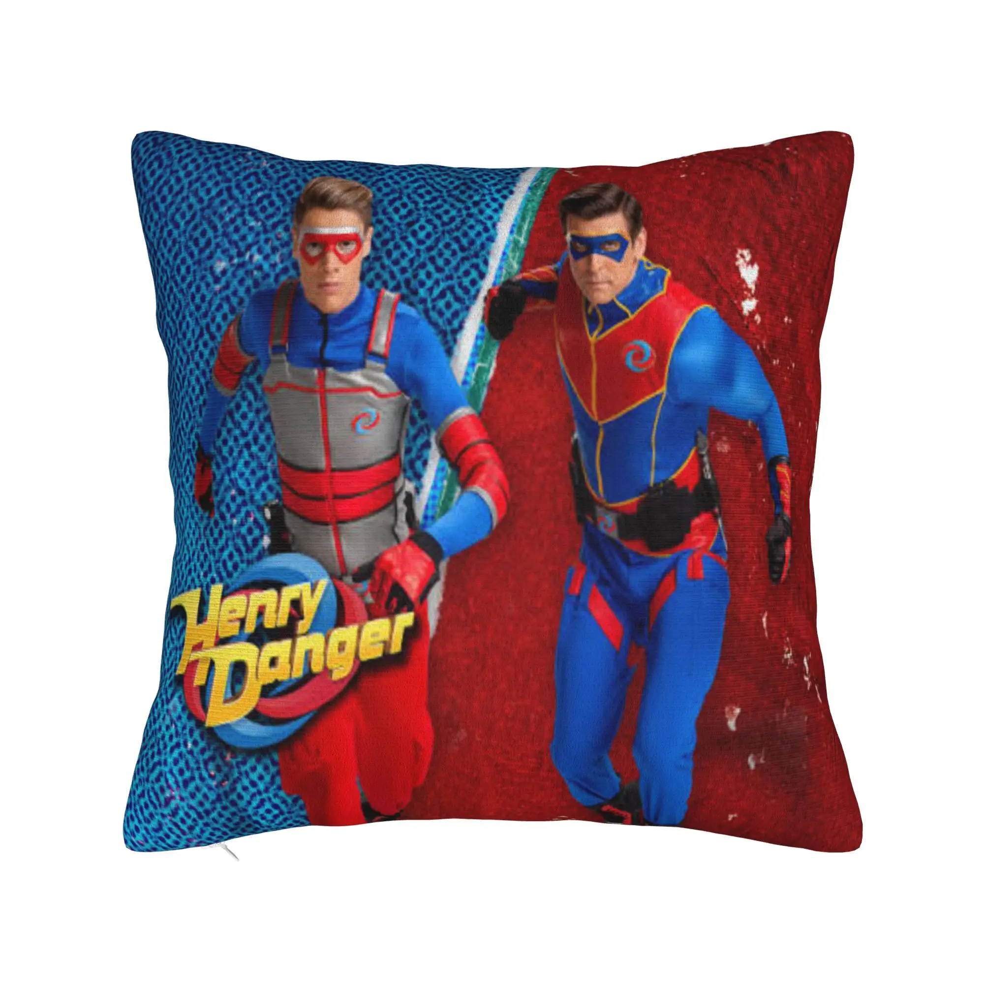 Stylish Home Captain Henry And Kid Danger  Decor Pillowcase Merch  Pillow Cover Zippered Multi-Size