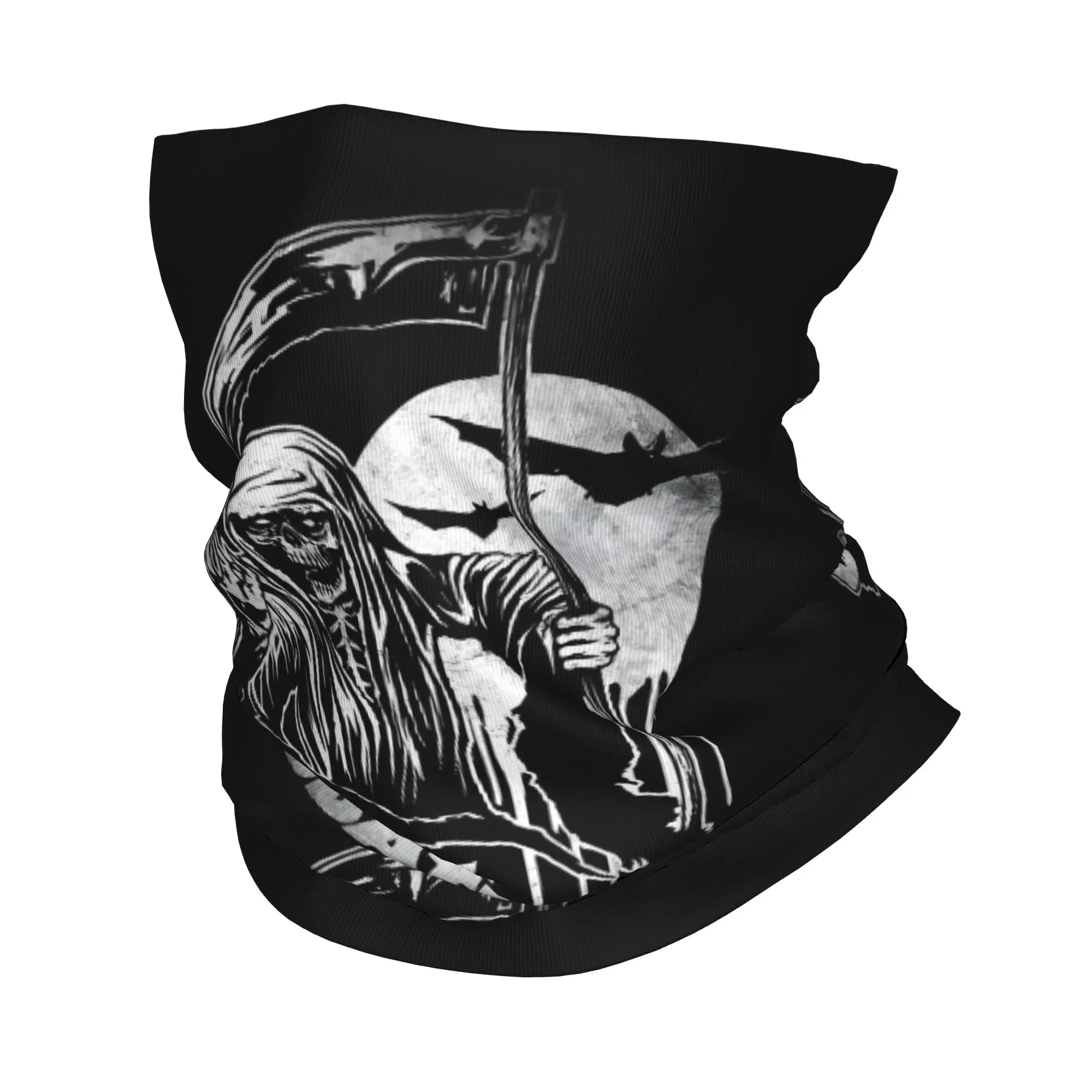Custom S-Sabbathed Heavy Metal Bandana Neck Warmer Men Women Winter Hiking Ski Scarf Gaiter Rock Band  Face Cover