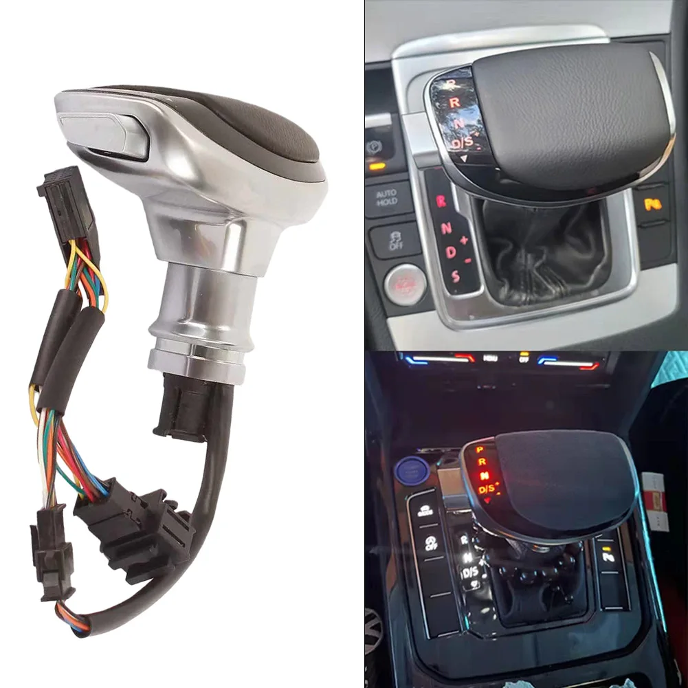 Car Gear Shift Lever Knob Gear Car for shifter Red,White Automatic Gear Knob Replacement Part Easy Installation Step-by-step