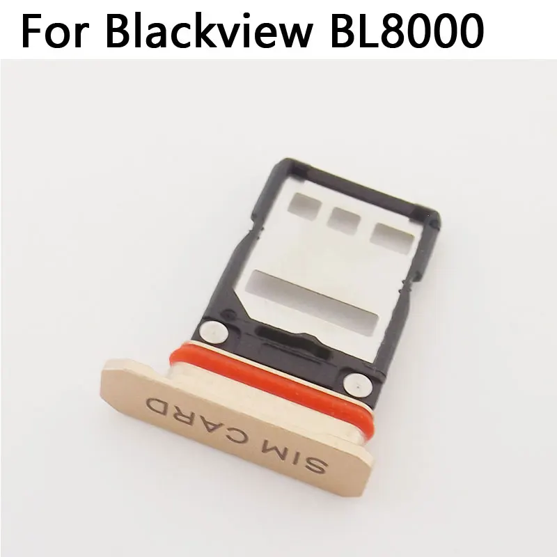 Original Blackview BL8000 BL9000 SIM Card Tray Sim Card Holder Slot Adapter Accessories For Blackview BL9000 Pro Smart Phone