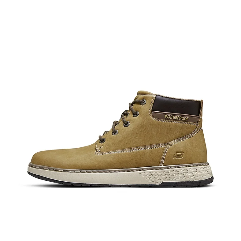 Skechers Fashion Trend Casual Shoes Men's Wheat Yellow 205235-WTN