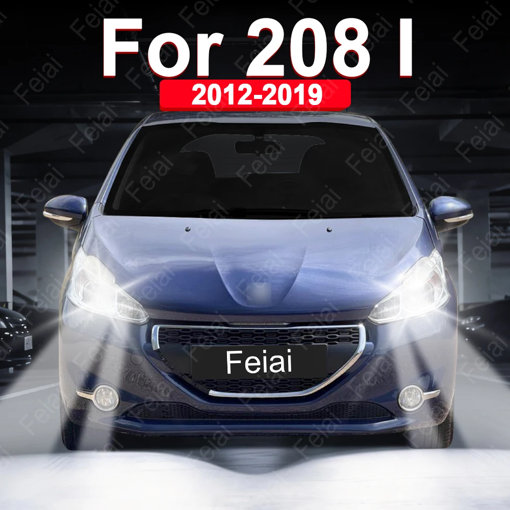 

Светодиодная лампа для фар Peugeot 208 (2012-2019), аксессуары для тюнинга, автомобильные фары, автолампы 2013 2014 2015 2016 2017 2018