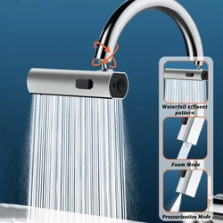 Nuovo 360 rubinetto rotante aeratore cucina 3 modalità rubinetto dell'acqua ugello miscelatore bagno gorgogliatore lavabo rubinetto Extender ugello filtro