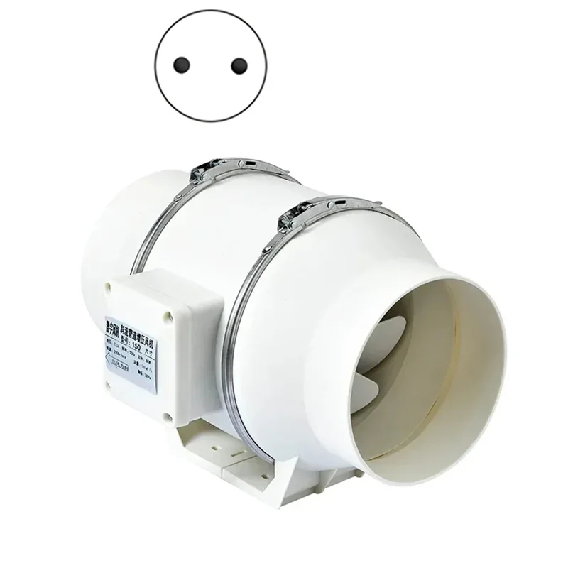 ABLK Ventilador extrator de cozinha doméstico Ventilador de exaustão redondo de duto de 4 polegadas Ventilador de banheiro