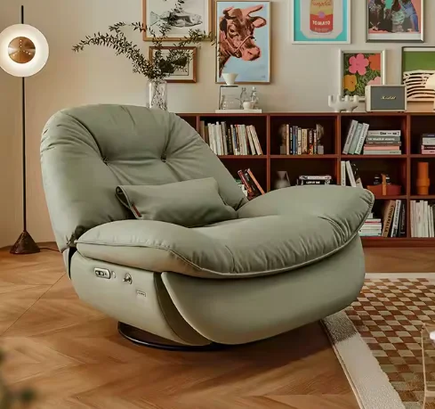 

High Quality One Seater Seat Recliner Chair Reclinable Living Room Power Recliner Single Rocking Chair Living Room