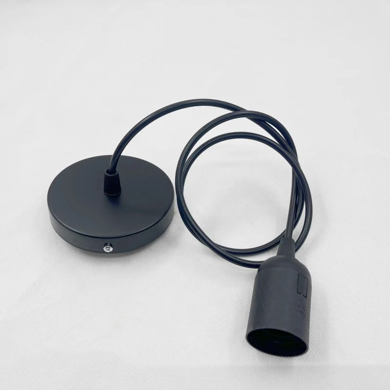 E27 Blubs Screw Lamp Bases Holder Chandelier Line Chandelier Restaurant Light Single Head lamp Holder Lamp Chandelier