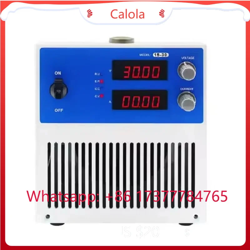 2000W Single Output Analog Control EV Motor Controller 0-2000V 0-125A Adjustable Switching Power Supply
