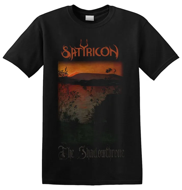 SATYRICON - 'Shadowthrone 2021' T-Shirt  Tees High Quality 100%Cotton Short Sleeve