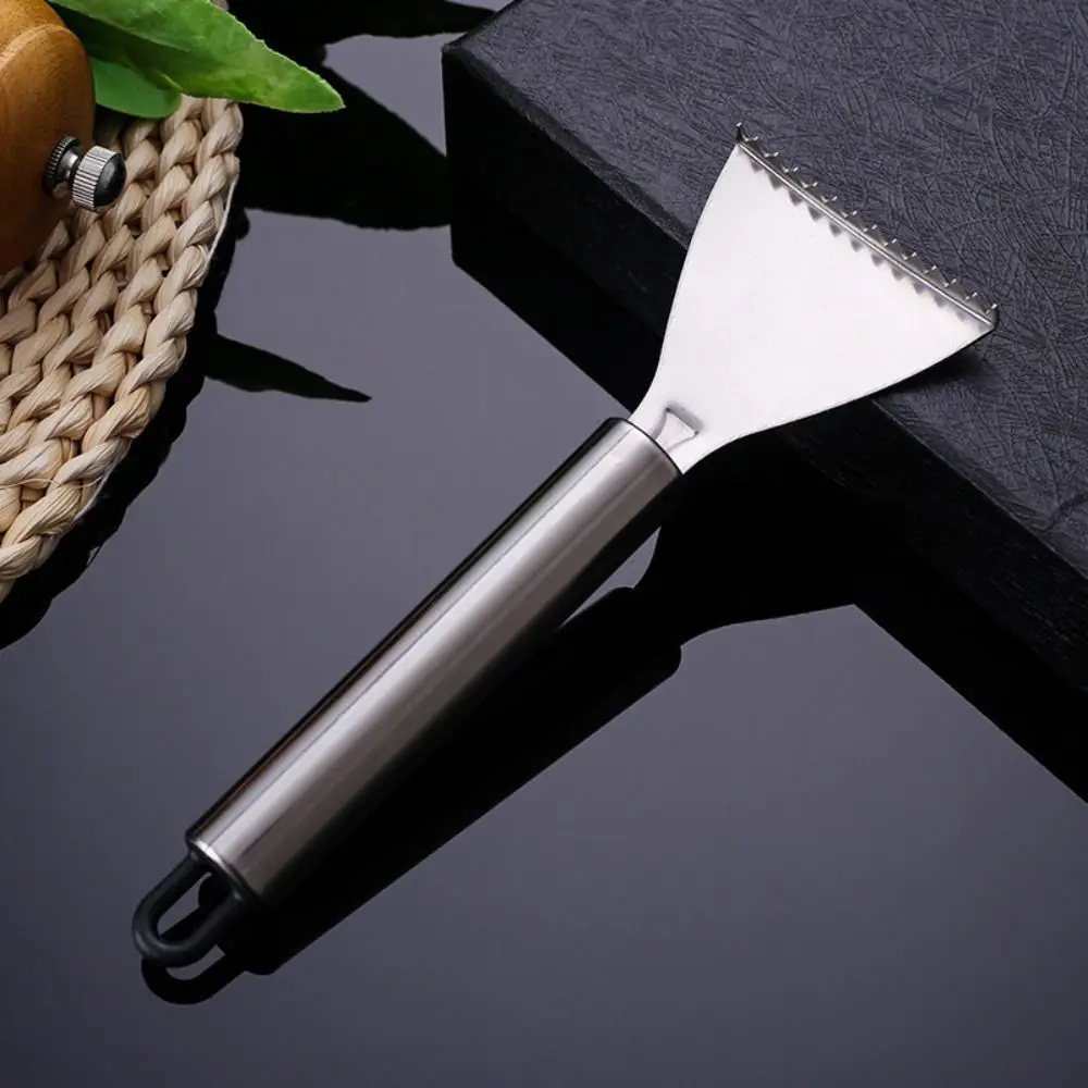 

Quickly Preparing Fish Stainless Steel Fish Scale Remover Smooth Handle Cooking Fish Scale Scraper Smooth Seafood Tools Home