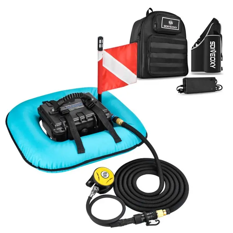 

Portable Electric Diving Ventilator Rechargeable Scuba Diving Tank With Travel Backpack For Diving