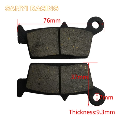 Передние и задние тормозные колодки для мотоцикла HONDA XR 250 R 1990-2004 400-04 XR600 1996 600-1991 XR250 L 2000-1991 аксессуары