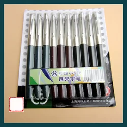 10pcs/lot Hero 616 0.5mm Iridium Nib Steel Fountain Pen with Length 13.4cm Mix Colors Pens Free Shipping