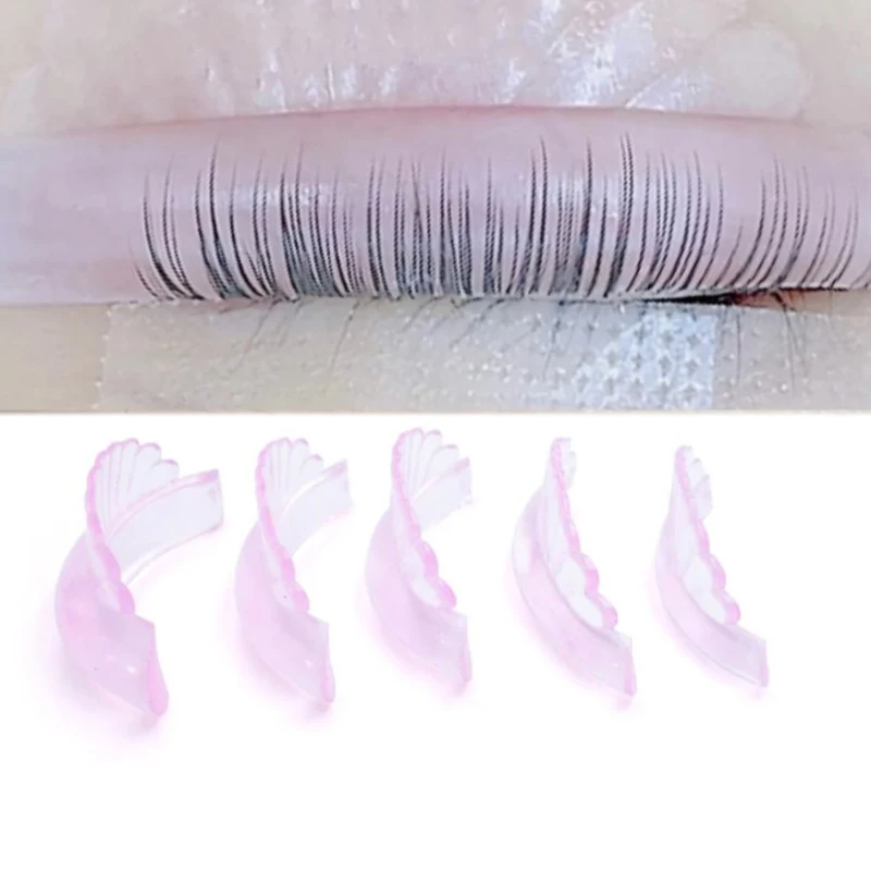 5 Pair Shell Shape False Eyelash Lift Shields Perm Silicone Pads Accessories Eyelash Extension Tool Applicator