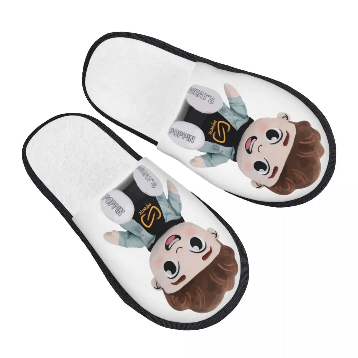 Caylus Doll Game Home Cotton Slippers Bedroom Gaming Player Soft Memory Foam Slippers Non Slip