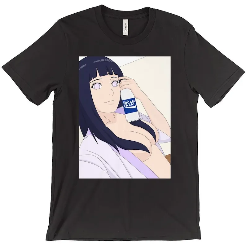 Anime Waifu Selfie Ecchi, Sexy, Lewd, Fetish T-Shirts