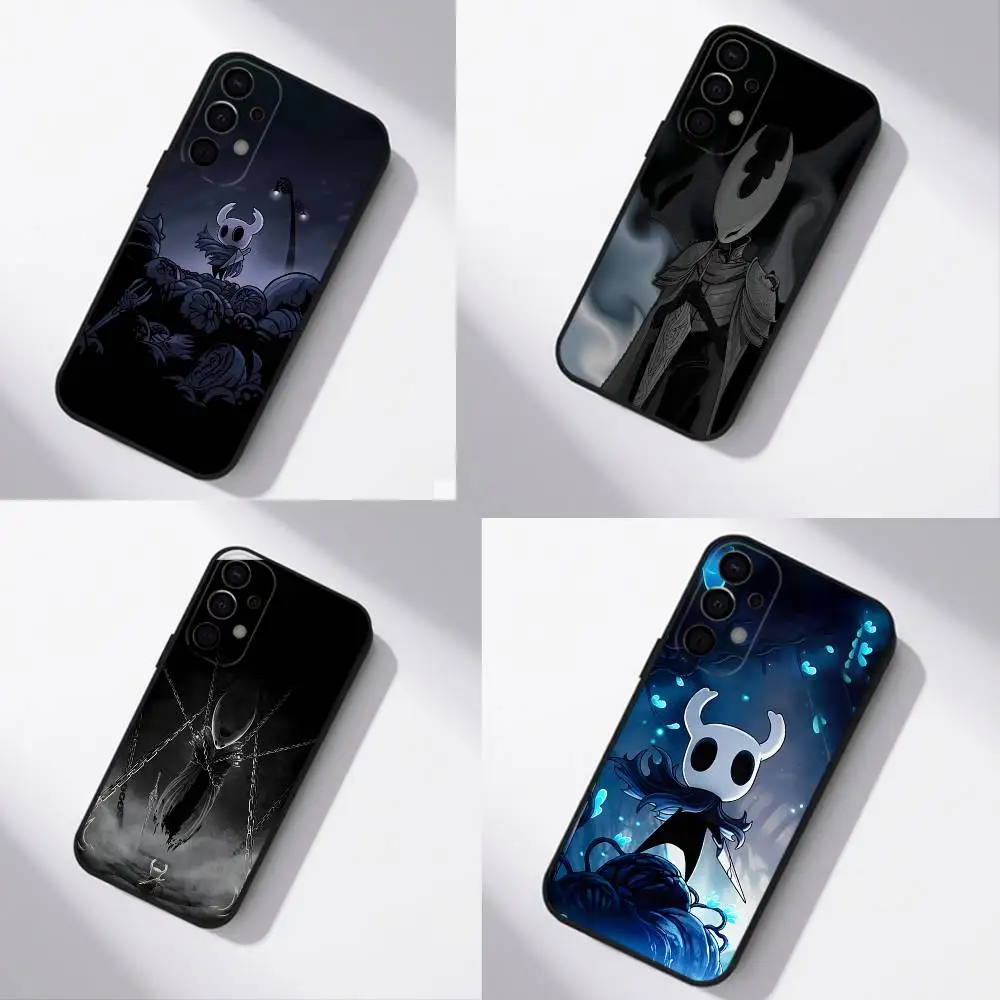 

Hot H-Hollow K-Knight Game For Samsung Phone Case S25,S24,S21,S22,S23,S30,Ultra,S20,Plus,Fe,Lite,5G Black Cover