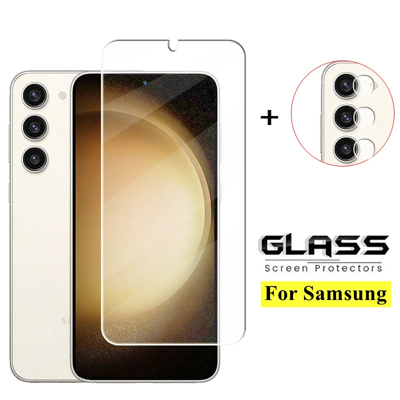 

Full Gule Glass for Samsung Galaxy S23 Plus Tempered Glass Samsung S23 S23+ Screen Protector Lens Film Samsung Galaxy S23 Plus