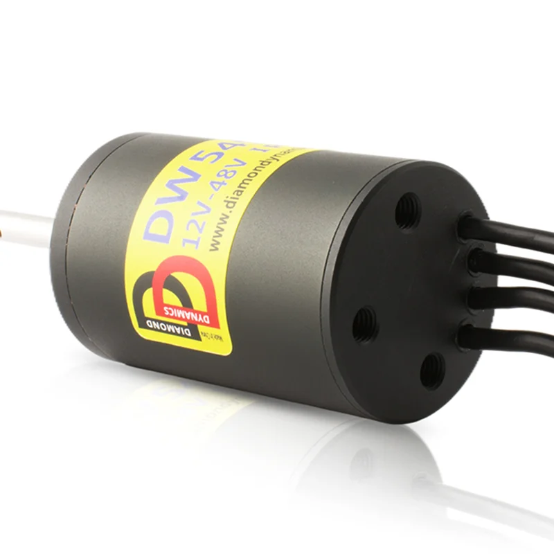 

DW5490 1850W 48V Brushless Waterproof Motor IP68 Underwater Propulsion Electric Motor 13000RPM High Torque