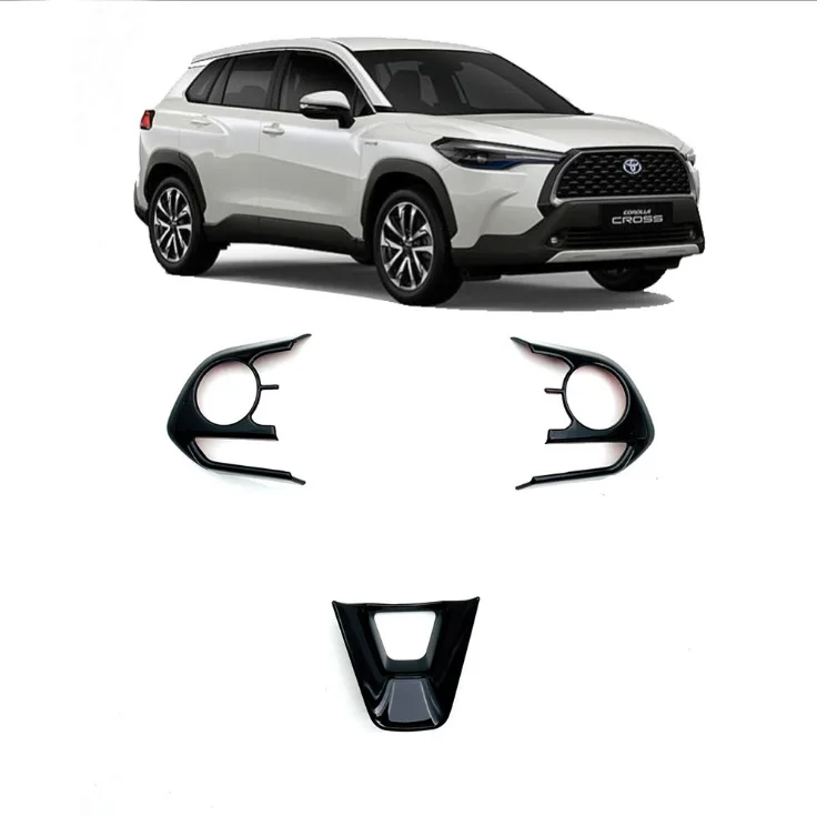 

ABS Car Steering Wheel Frame Cover Trim Decoration For 2020 Toyota Corolla Car Styling Accessories Sticker