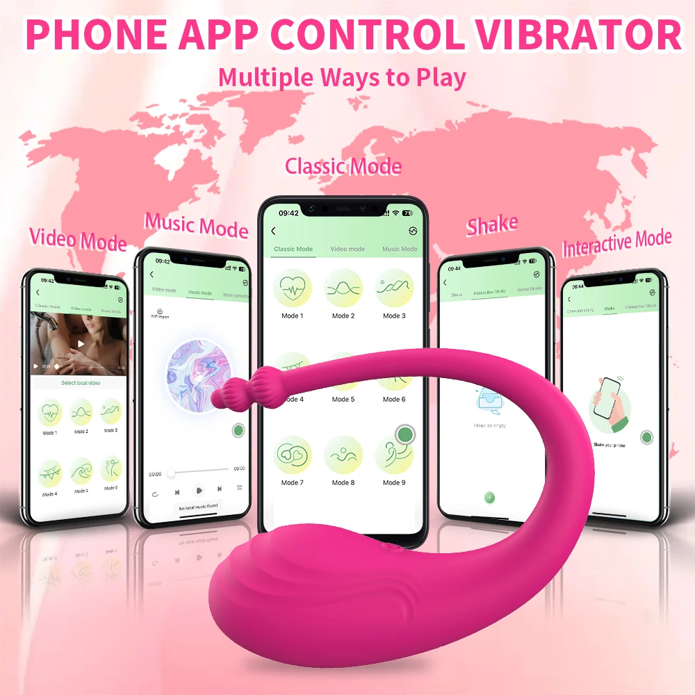 APP التحكم الهزاز المهبلي G Spot 9 سرعة الشرج تهتز البيض مدلك يمكن ارتداؤها محفز الكبار الجنس لعب للنساء الأزواج #2