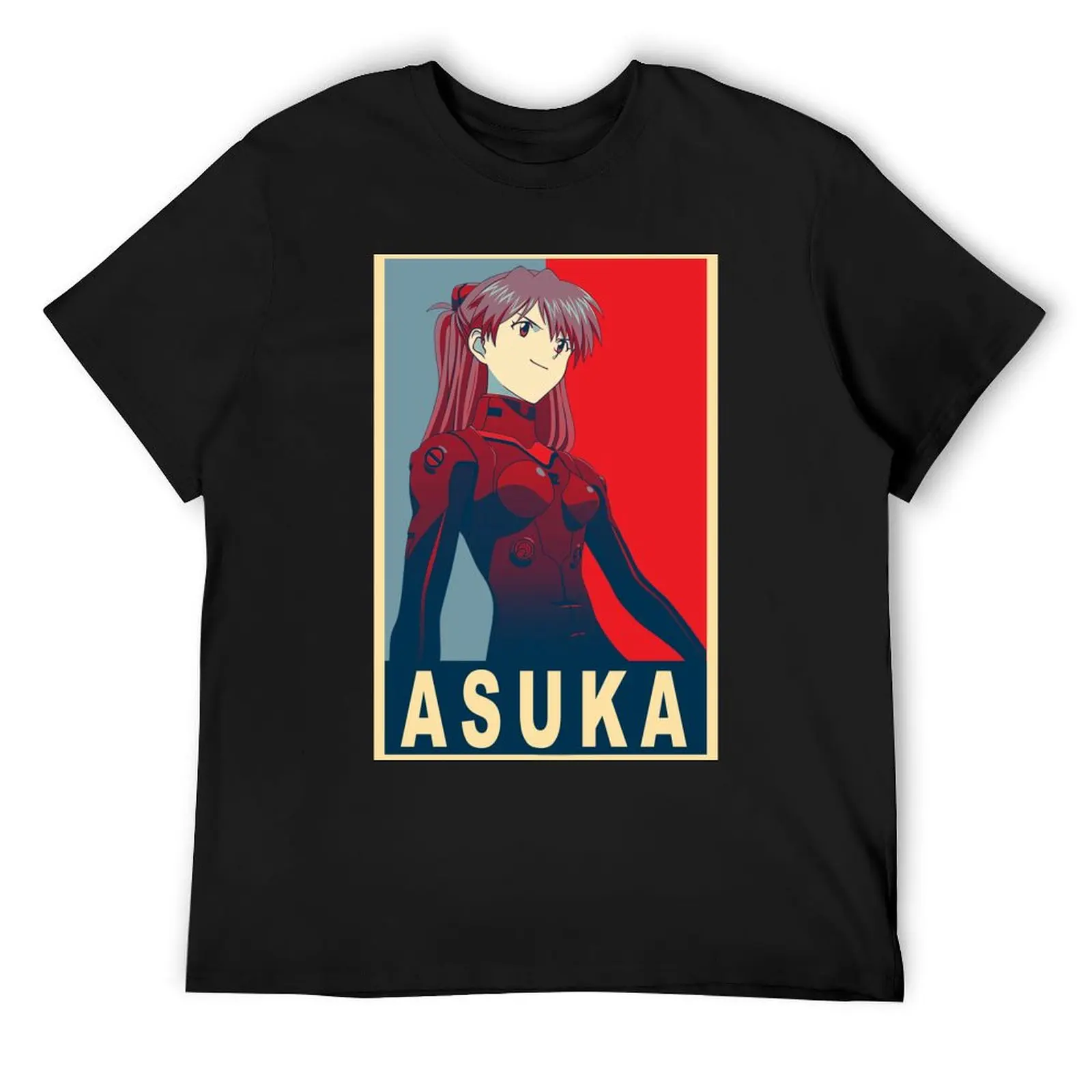 

Asuka Langley Soryu Poster T-Shirt new edition customs design your own plain white t shirts men