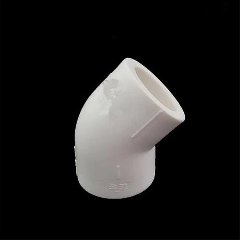 부티크 PPR 커넥터 수도관 피팅, PPR45 도 엘보, 20, 25, 32, 4 포인트, 6 포인트, 1 인치