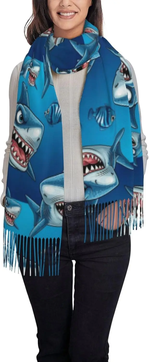 

Шаль из пашмины для женщин и мужчин, мягкий зимний теплый модный кашемировый шарф