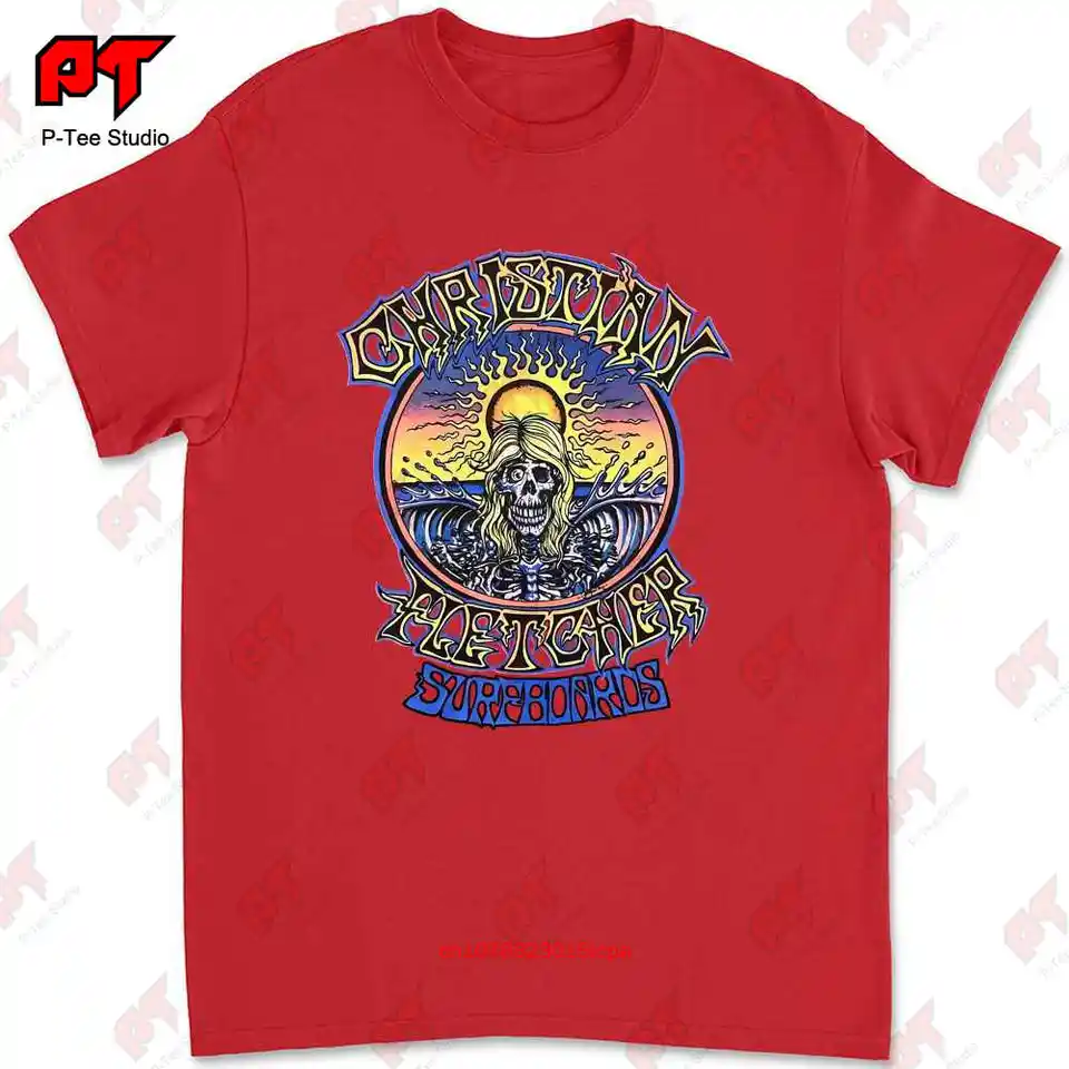 Vintage Christian Fletcher 90S Surfing T Shirt Size M HAKO