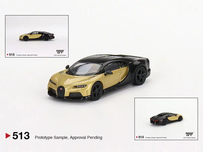 

MINIGT 1:64 Bugatti Chiron Super Sport #513 Collection die cast alloy car model decoration gift