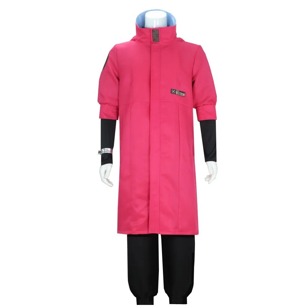 Anime Trigun Vash The Stampede Cosplay Costume Coat Uniform Jacket Pants Outfit Halloween Carnival Party Fantasia Fancy Suit view 2