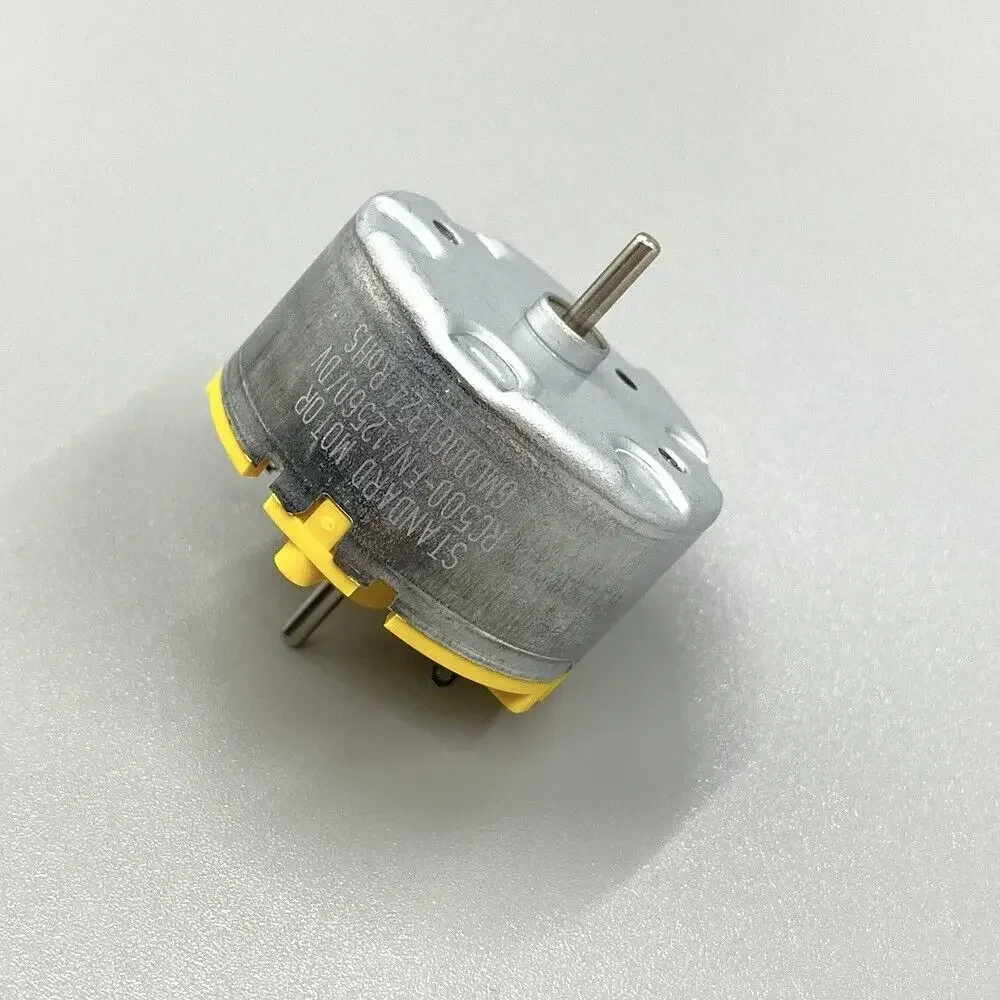 Standard Motor RC500-FN/12560 DC 6V 9V 12V Mini 32mm Diameter Spindle Motor Dual Shaft for Sweeper Robot Fragrance Machine