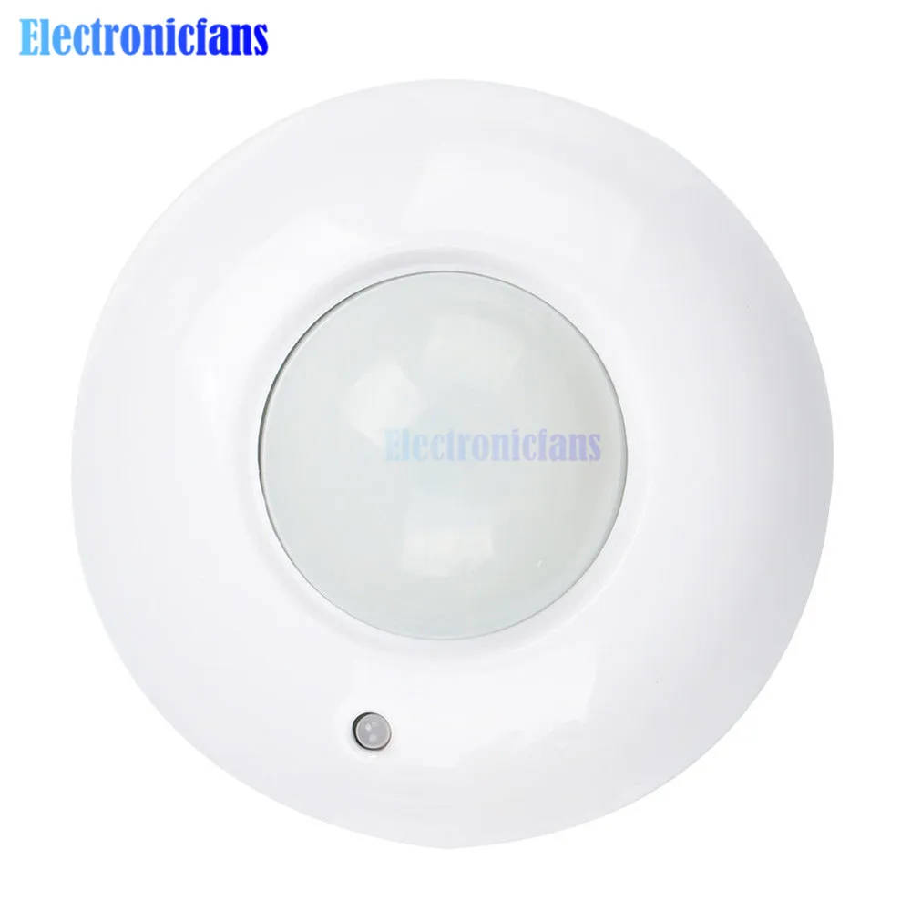 AC110-240V 360 Degree PIR Infrared Motion Sensor 220V High Sensitivety Human Motion Sensor Switch for Home