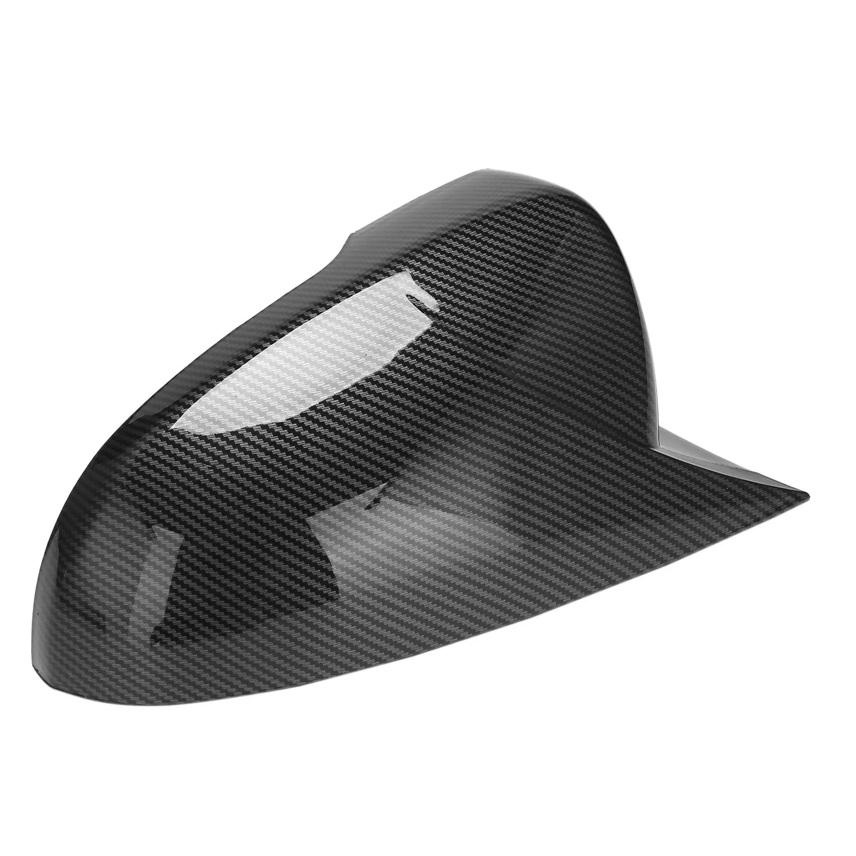 

ABHY-Car Ox Horn Rearview Side Glass Mirror Cover Trim Frame Side Mirror Caps For Hyundai Tucson 2015-2020