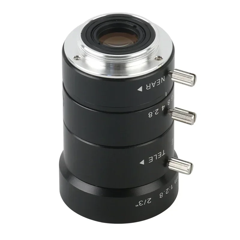 

10MP 12-36mm F2.8 - F16 CCTV Industrial Zoom Microscope CS C Mount Lens Big View High Working Distance Large Target Surface fact