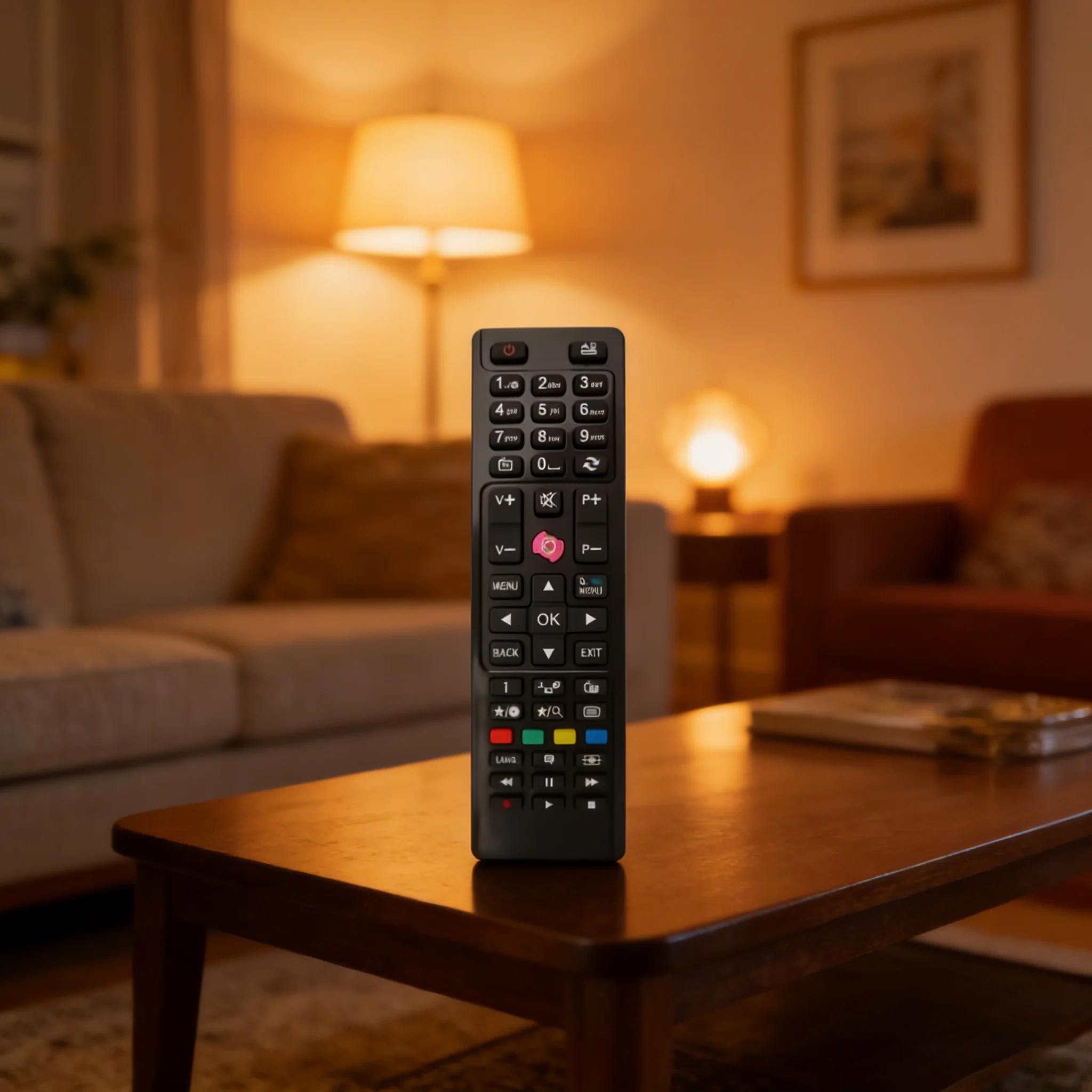 

Replacement Remote RC4870 RC4849 Fit For Telefunken 45BA TV Controller