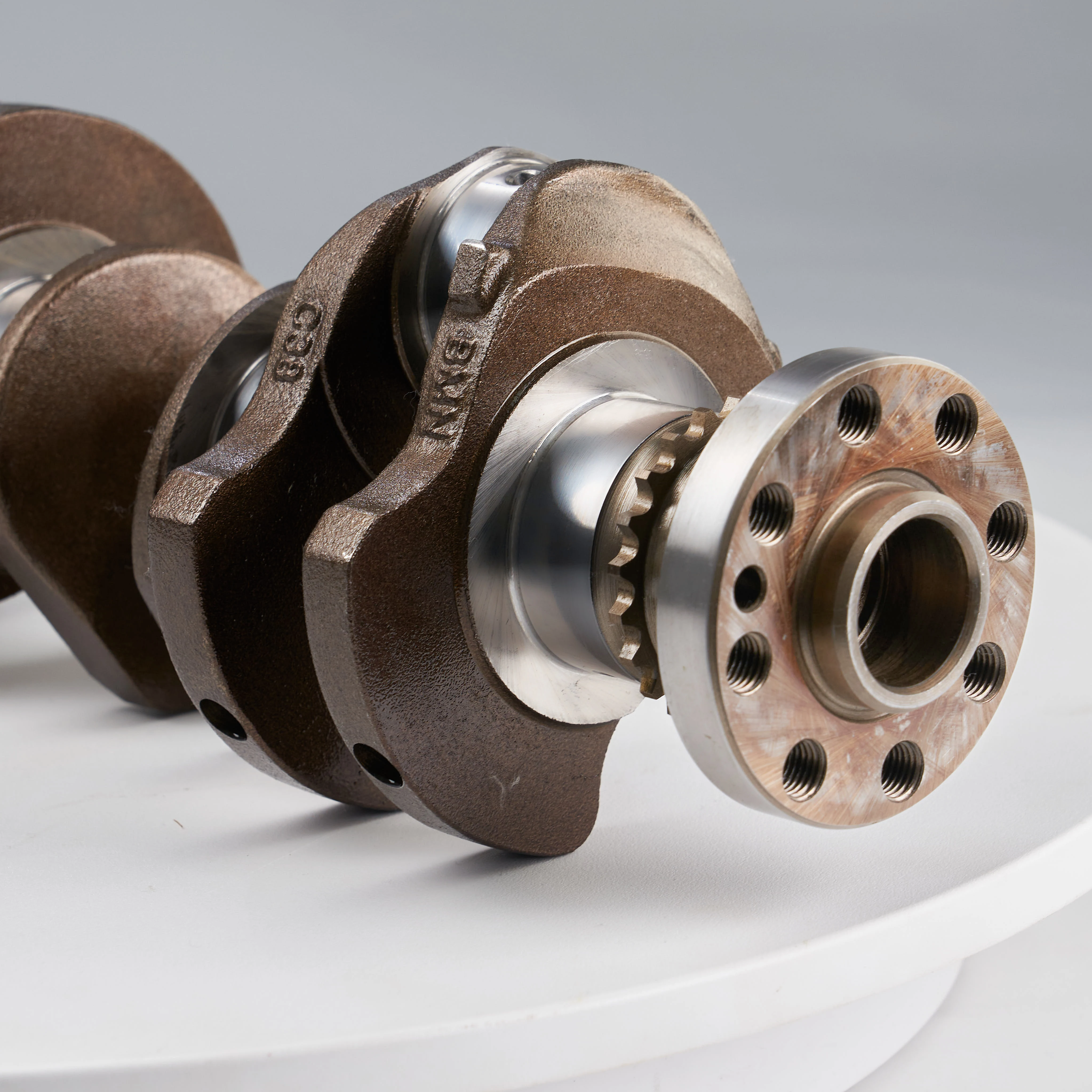 Cigüeñal N57D30A/B 3.0L para BMW F30/F10/X5 E70, 8 contrapesos, envío gratis, carrera de 90mm OE11217799970