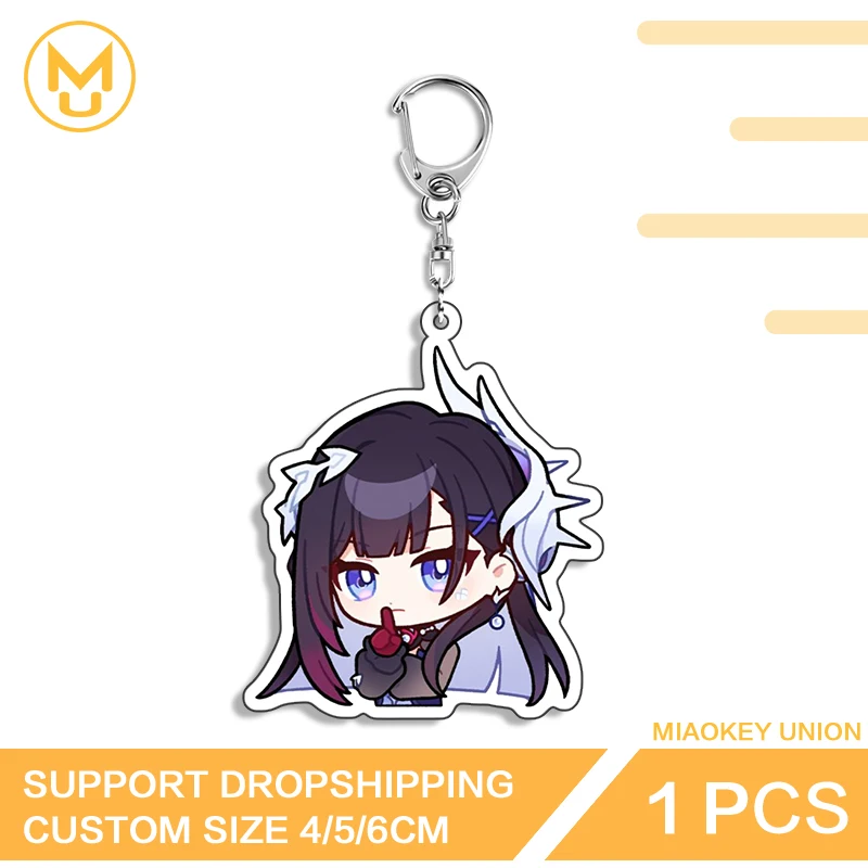 Genshin Impact Columbina Kawaii Keyring Amusing Creative Fancy Practical Ingenious Gifts For Friends Fashion Key Ring Gifts