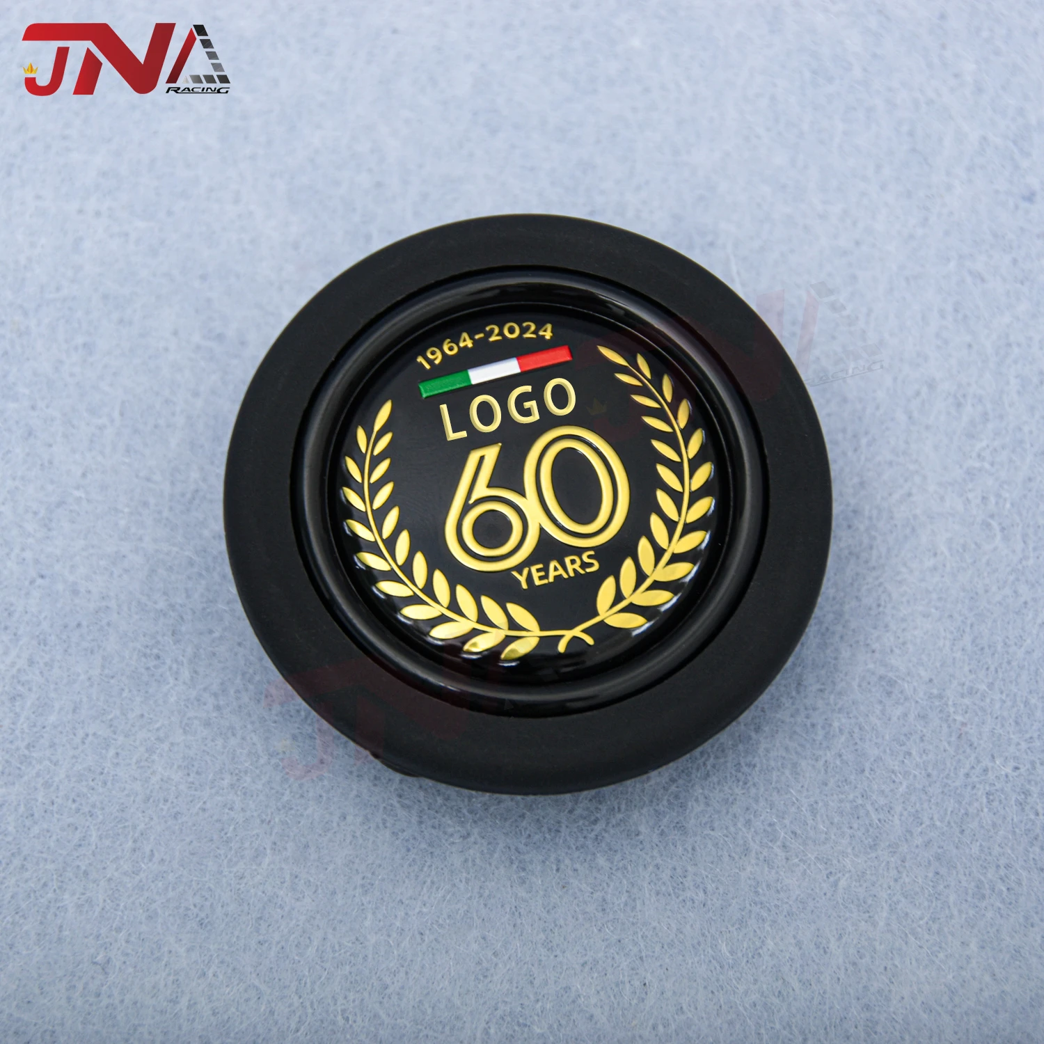 JDM Black Edition MOMO 60th Anniversary Steering Wheel Horn Button