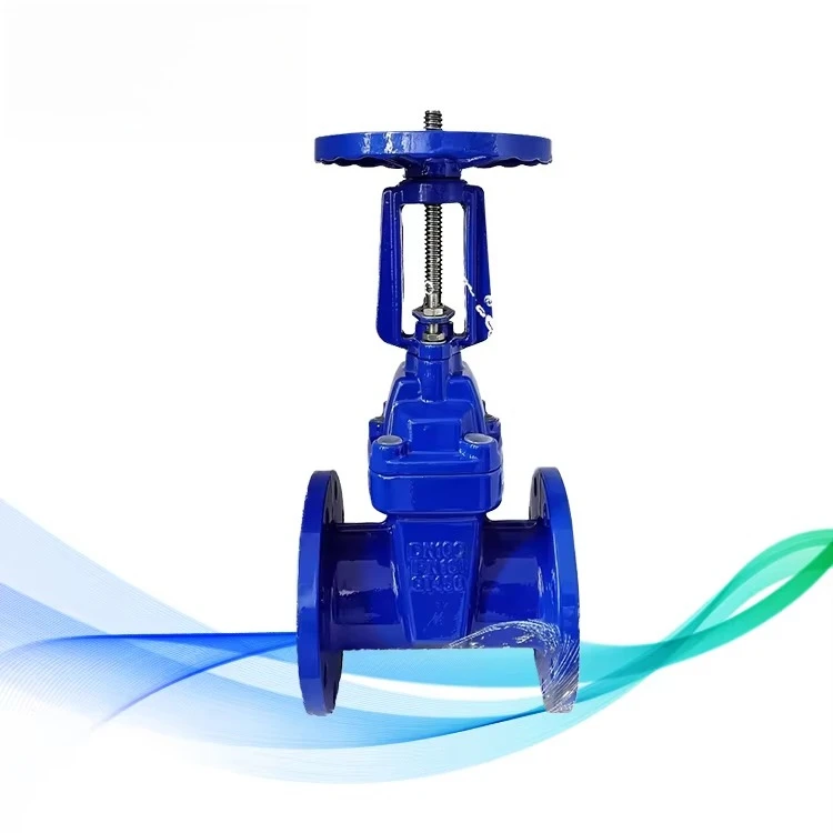 for Water Supply / District Heating Systems GOST Standard Ductile Iron Rising Stem Gate Valve, Manual Operation PN10/PN16