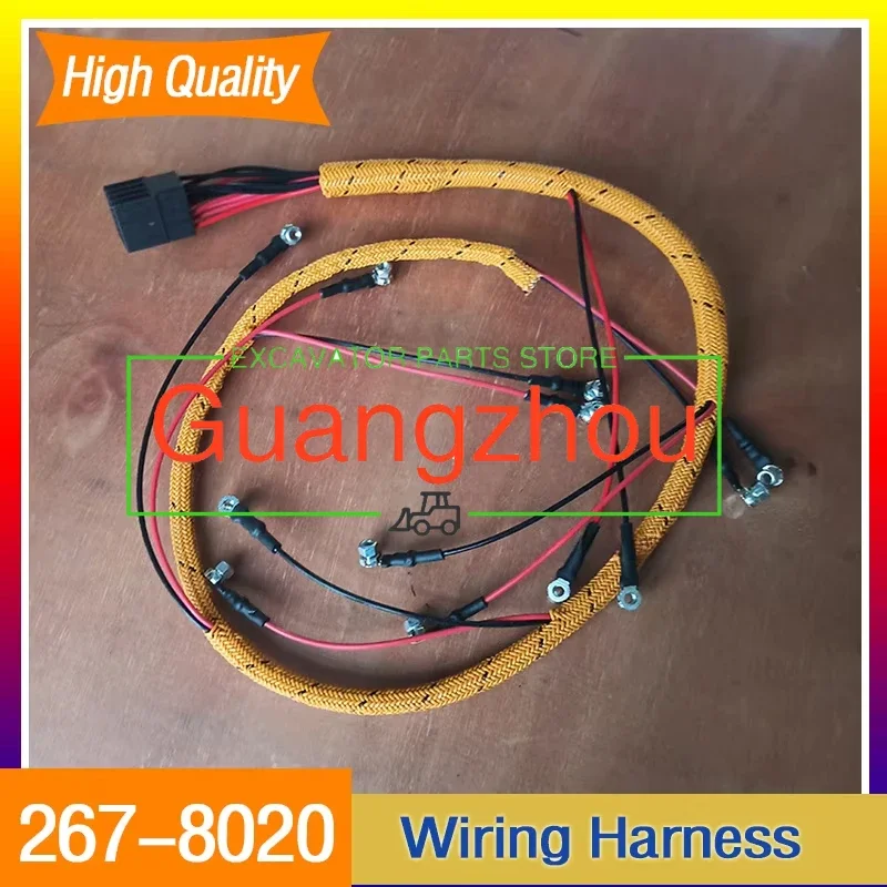 for E325D E329D 267-8020  E324D Control Harness 2678020 Wiring Harness Higher Quality Excavator Engine Accessories New