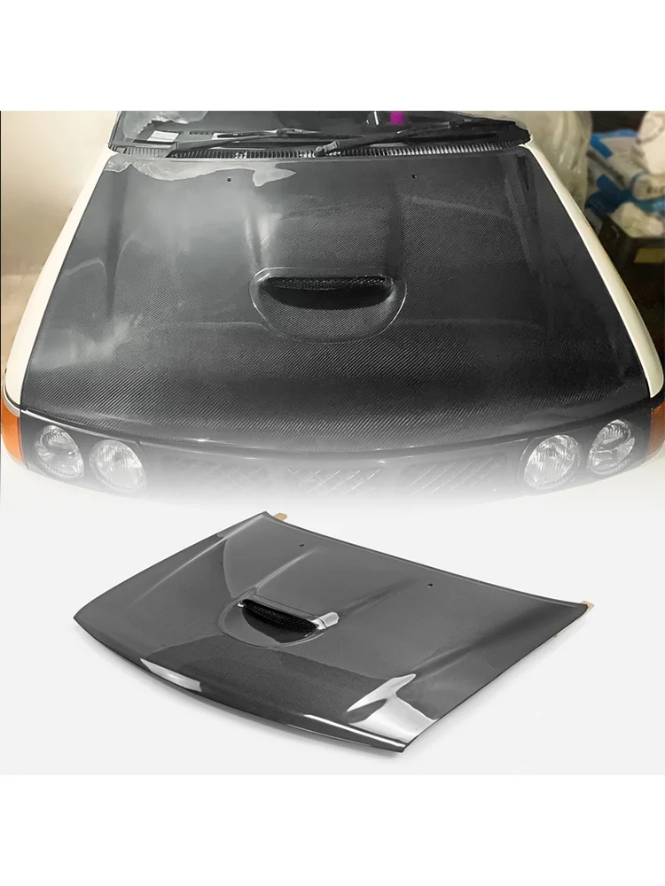 

For OE Type Vented Hood with Scoop for Starlet EP82 | Authentic Body Fit & Enhanced Engine Cooling Trim