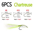 6pcs Chartreuse