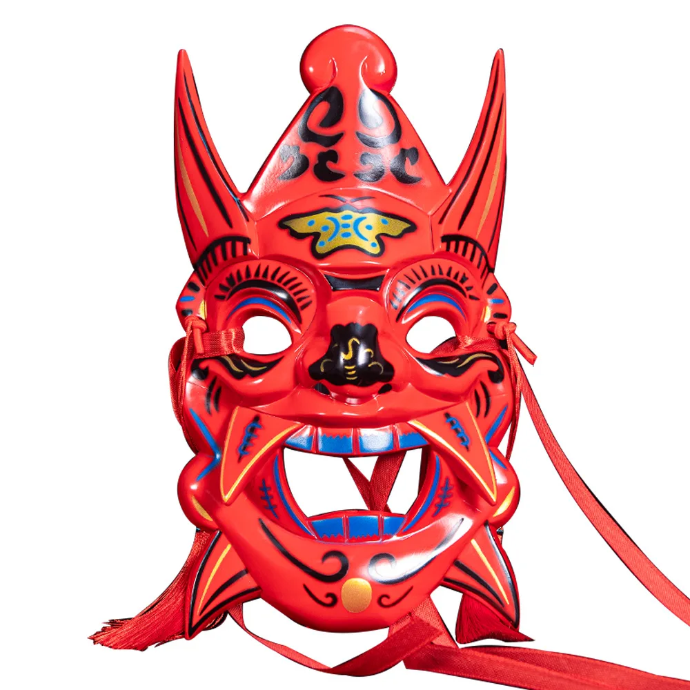 New Outline Style Line Drawing Blank Mask Face Hard Mask Children's DIY Hand-Painted Graffiti Mask Party Poprs