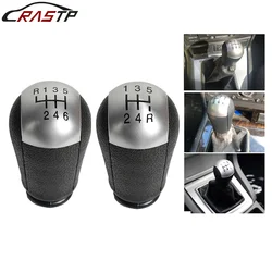 RASTP-5/6 Speed Manual Gear Shift Knob Gear Stick Head Shifter Lever Handle For Ford Focus C-Max Mustang Mondeo MK2 RS-SFN151