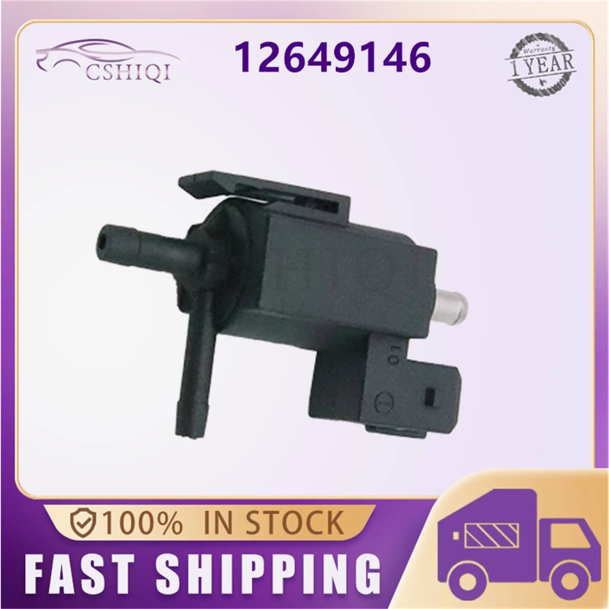 Válvula solenoide del turbocompresor 12649146 para Saab 9-5 Buick Regal Chevy ENVISION 2016-2020 Auto 12657023 115-1005 19168559