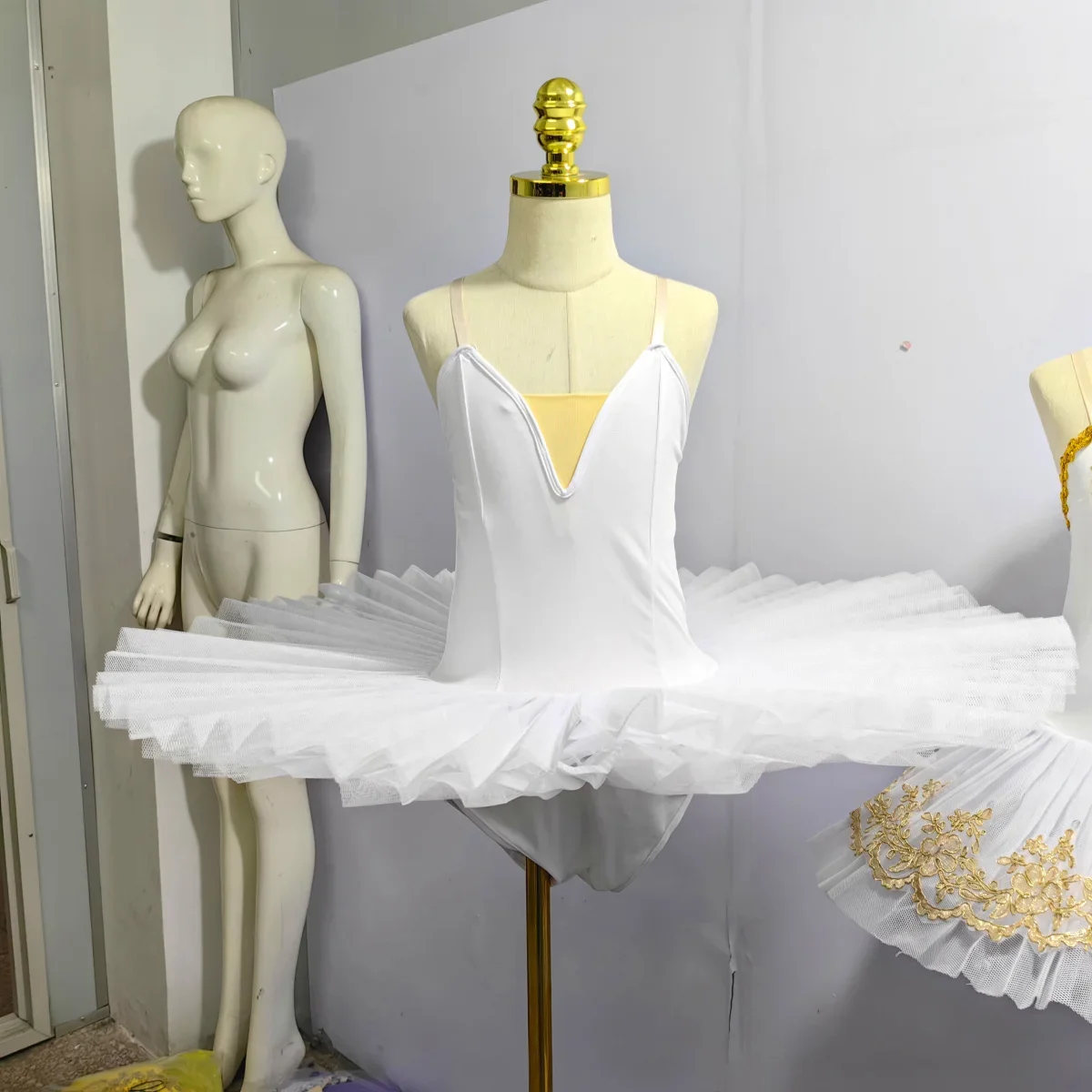 Kinderballet Tutu Rok Kostuums Swan Lake Dance Bandjes Meisjes Balletkostuums