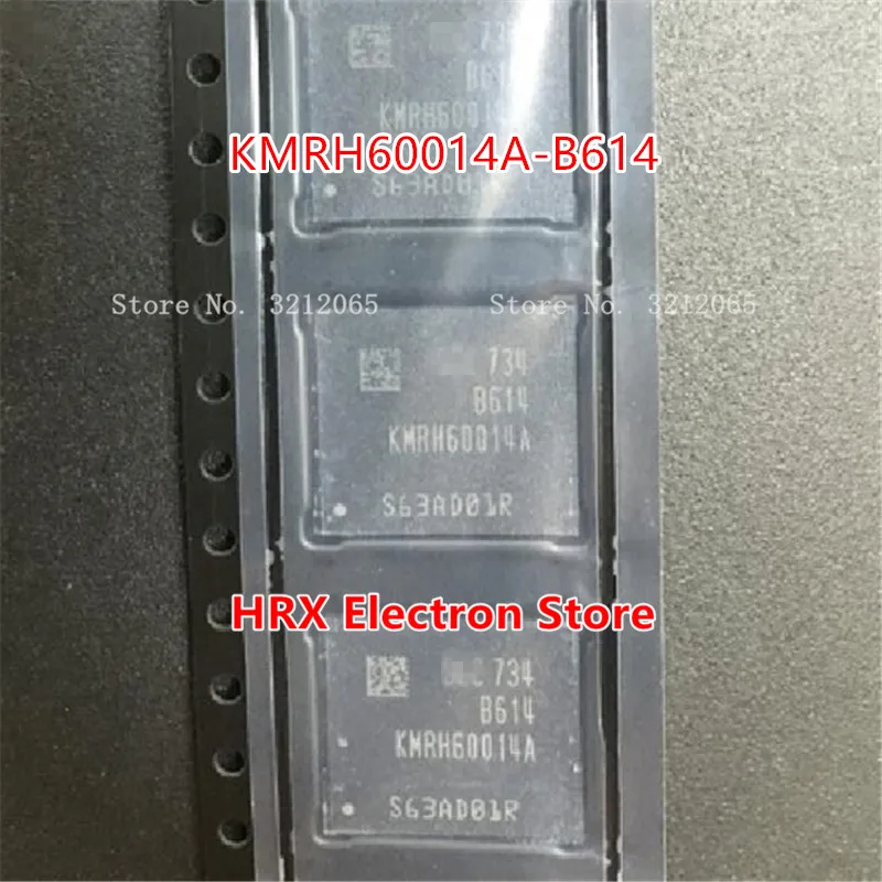 

100% New Original KMRH60014A-B614 KMRNW0001M-B509 KMRX1000BM-B614 BGA221 EMCP Chip